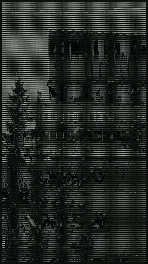 a cat jumps from the roof — ASCII art